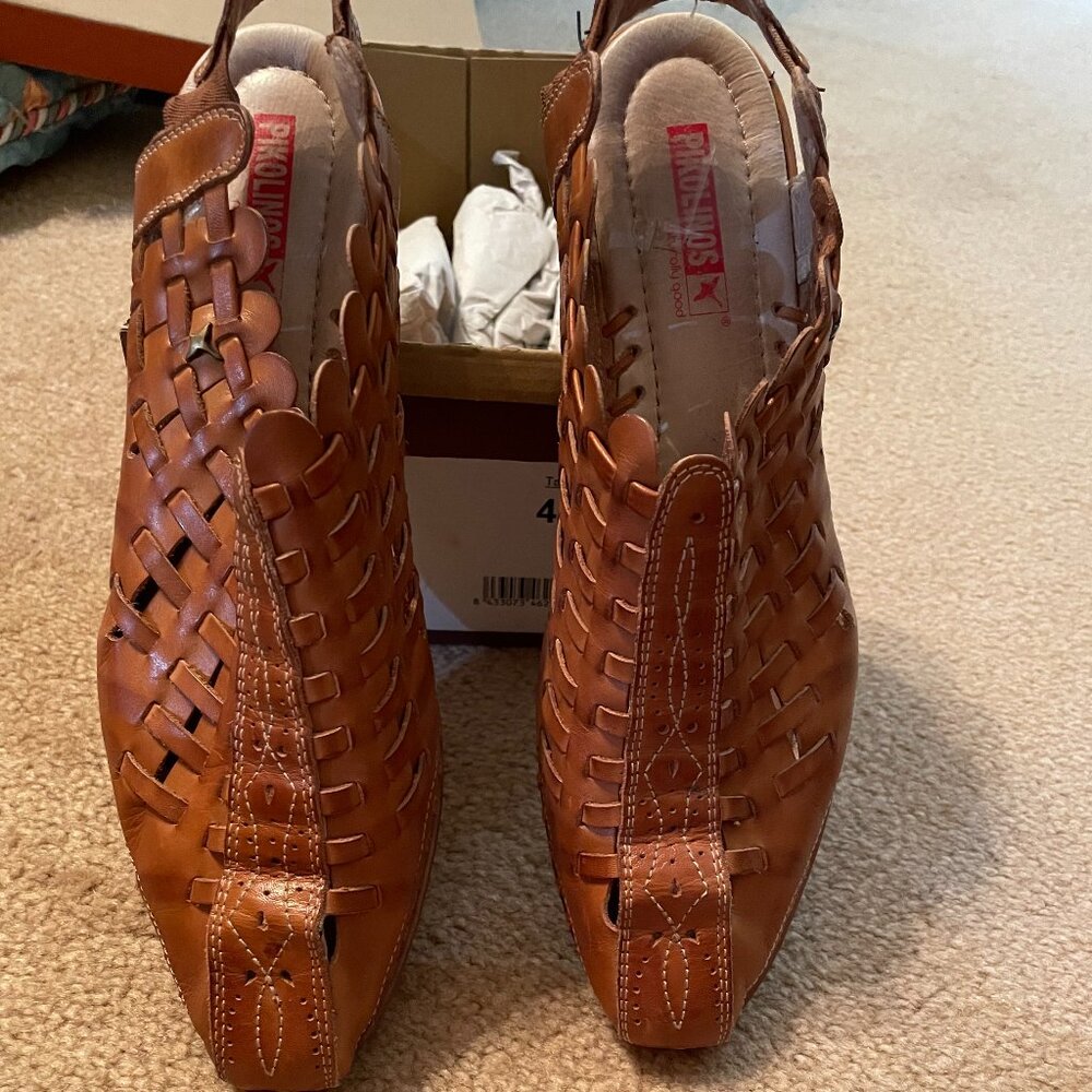 Leather Strapped Shoes